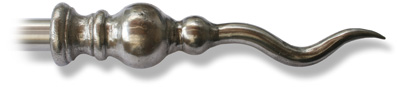 Steer's Horn finial